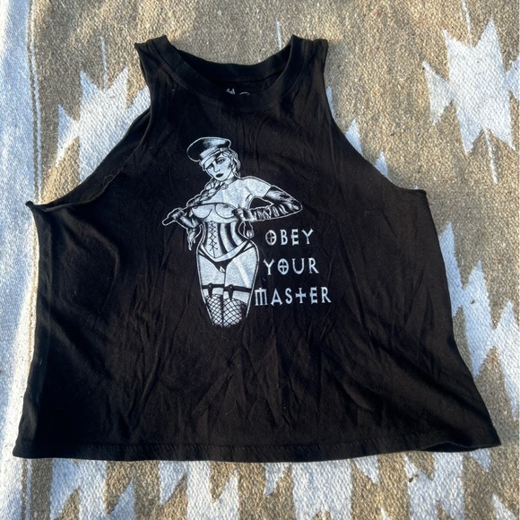 “Obey your master” muscle tee - Picture 1 of 3